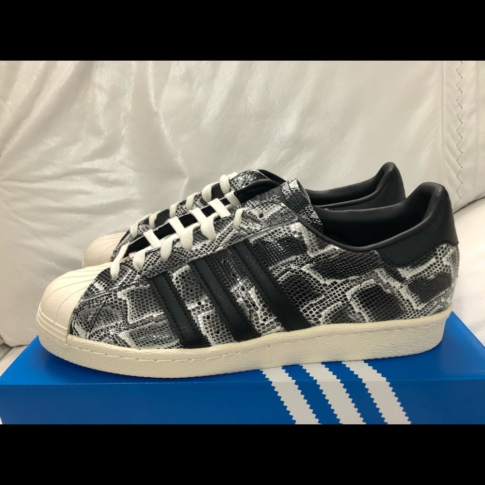 Adidas Originals Superstar 80s Croc Black